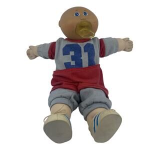 Vintage 1982 Cabbage Patch Kids Boy Bald w/ Pacifier #31 Outfit Doll Original
